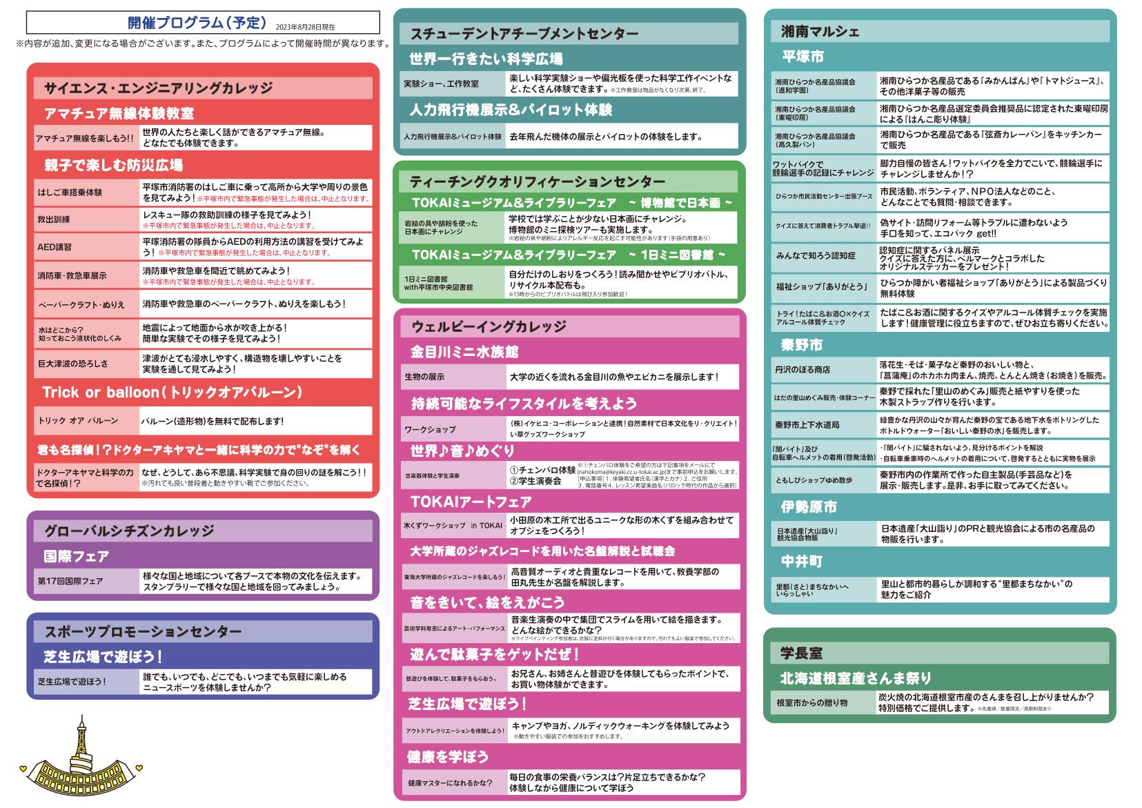 TOKAIグローカルフェスタ20232